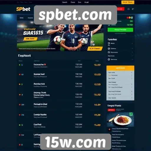 Análise da interface do usuário do spbet.com